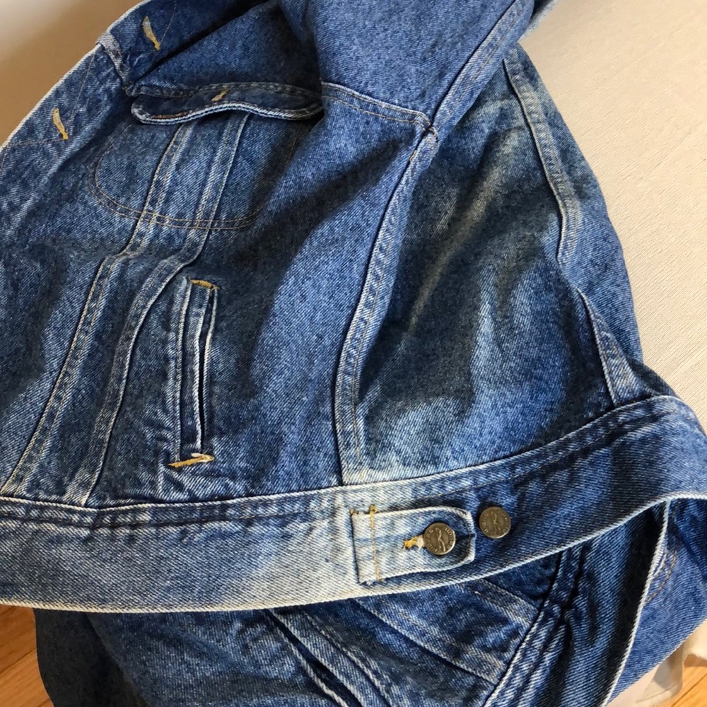 Vintage Men’s Riders Denim Jacket Large - Picture 5 of 8